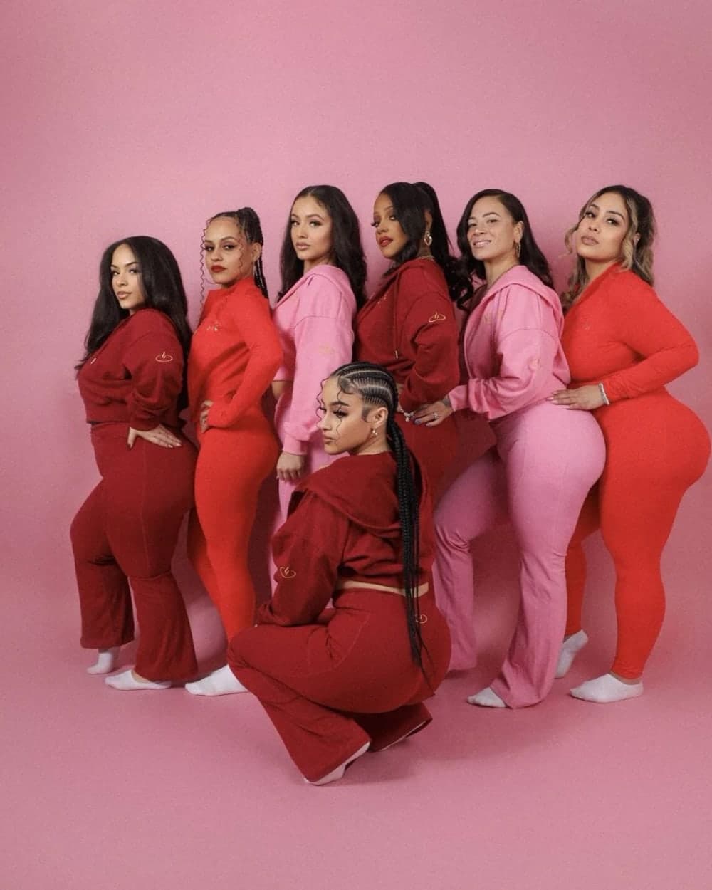 The AEVAH campaign, seven women in the studio